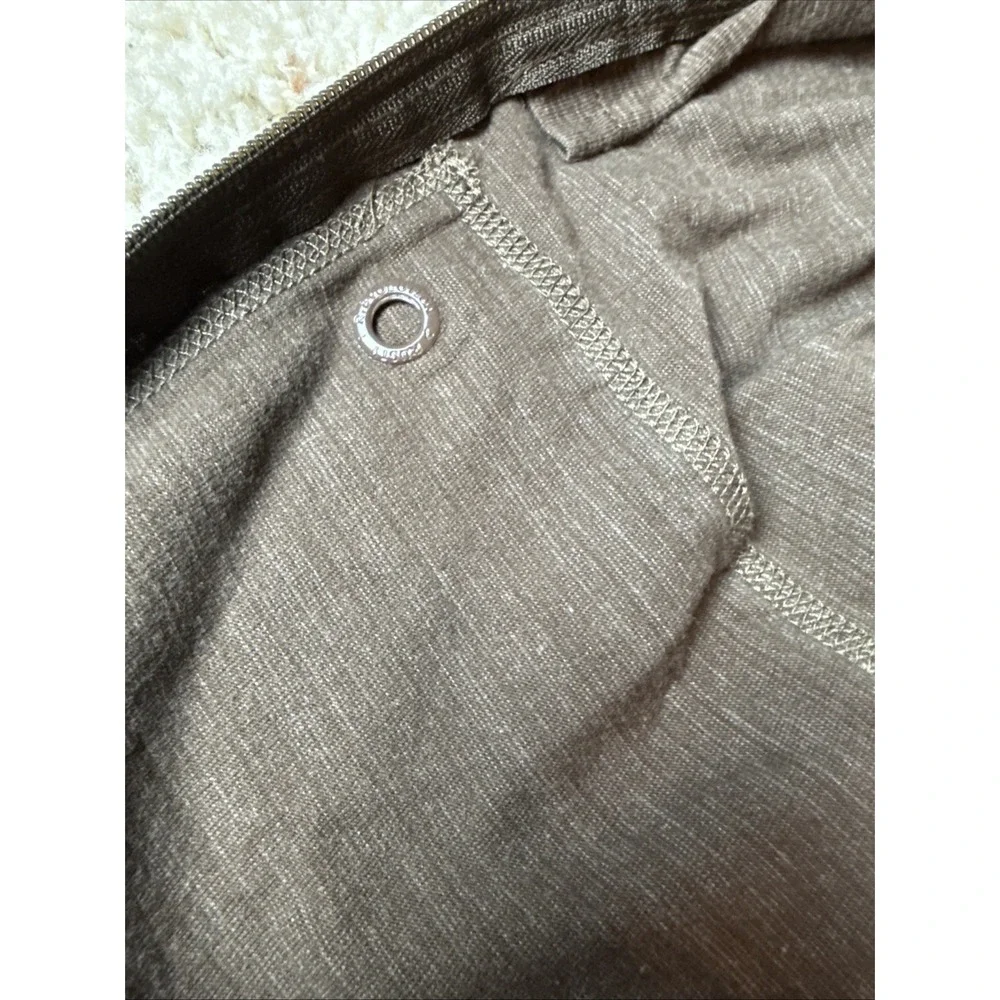 Rusty Brown Zip Sweatshirt Hoodie Men's Medium Without‎ Ear Buds